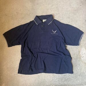 U.S. Air Force Embroidered Navy Blue Polo